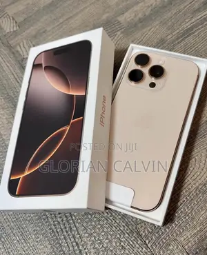New Apple iPhone 16 Pro Max 256 GB Gold