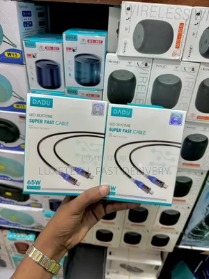 Dadu 65w Type-C to Type-C Led Silicone Super Fast Charging/Data Cable