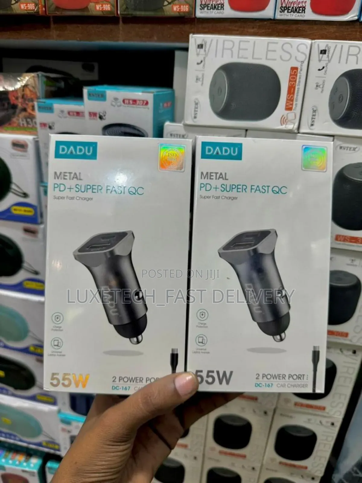 Dadu Dc-167 55w Metal Super Fast Car Charger