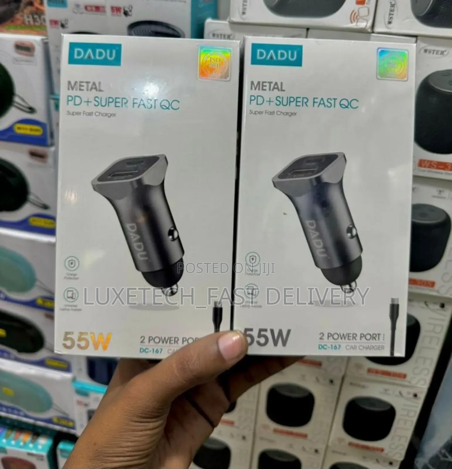 Dadu Dc-167 55w Metal Super Fast Car Charger