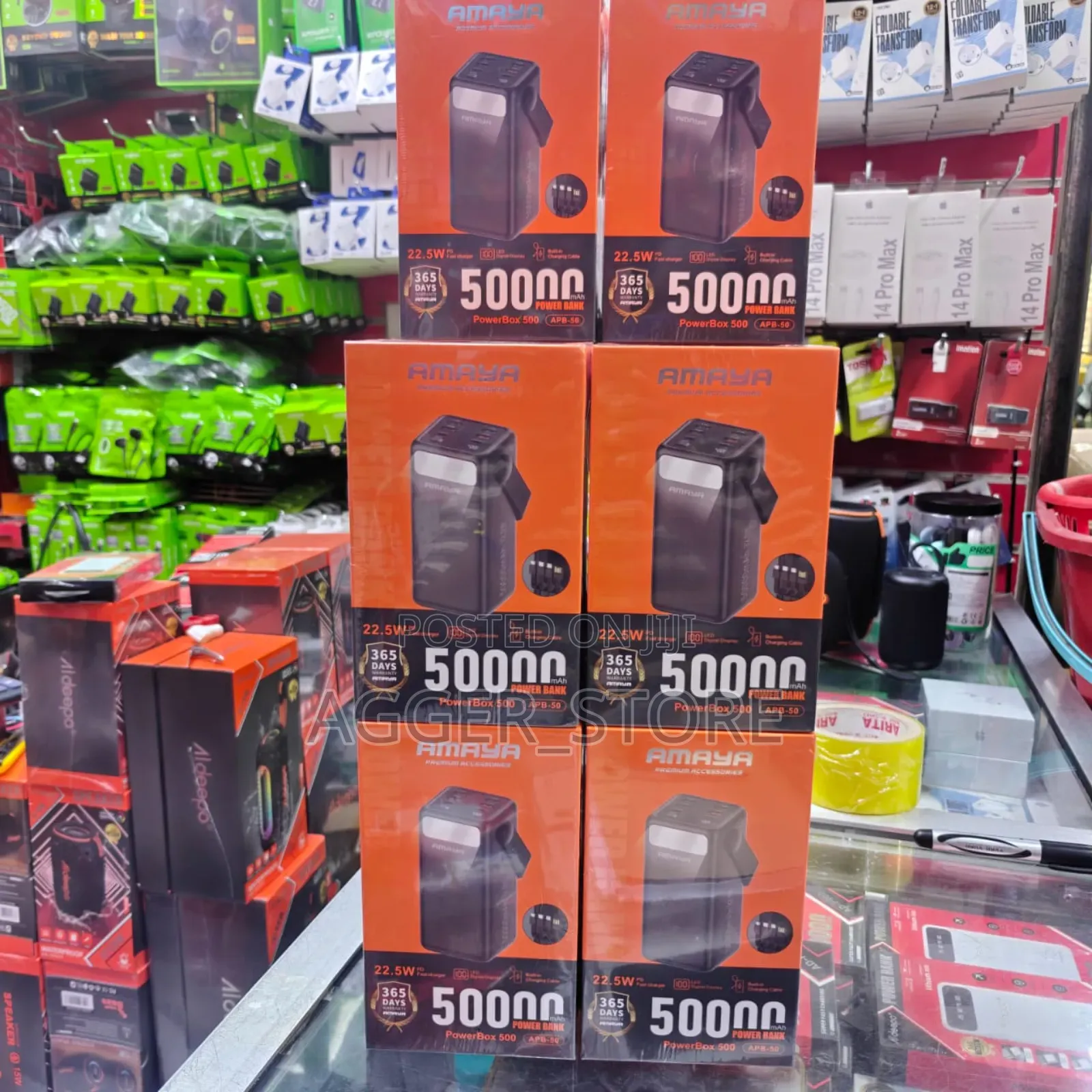 Amaya Powerbox 500 Original Powerbank 50000mah