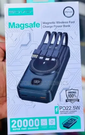 Sovo Magnetic Wireless Powerbank 20000mah