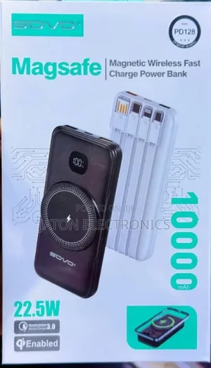 Sovo Magnetic Wireless Powerbank 10000mahi