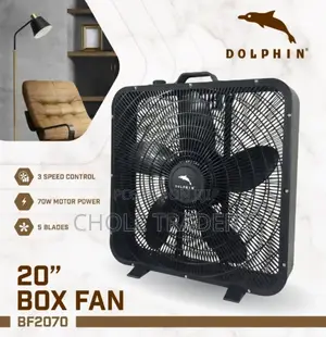 20" Dolphin Box Fan (Bf-2070)