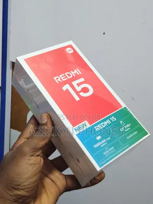 New Xiaomi Redmi 15 256 GB Black