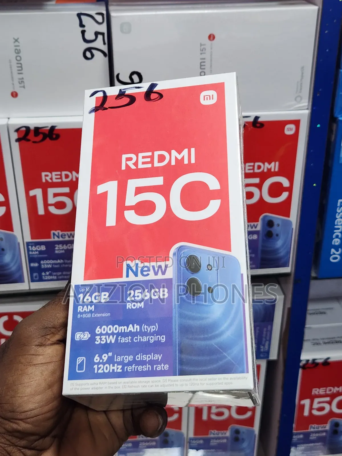 New Xiaomi Redmi 15C 4G 256 GB Blue