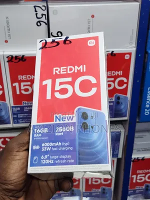 New Xiaomi Redmi 15C 4G 256 GB Blue