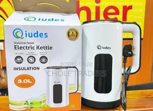 3-Liters Qiudes Stainless Steel Electric Kettle (Insulation)
