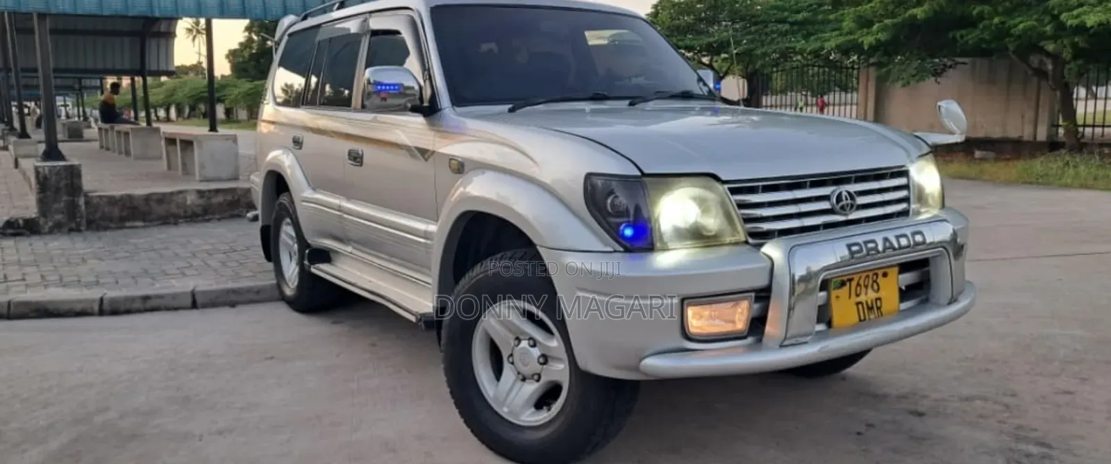 Toyota Land Cruiser Prado 2001 Silver
