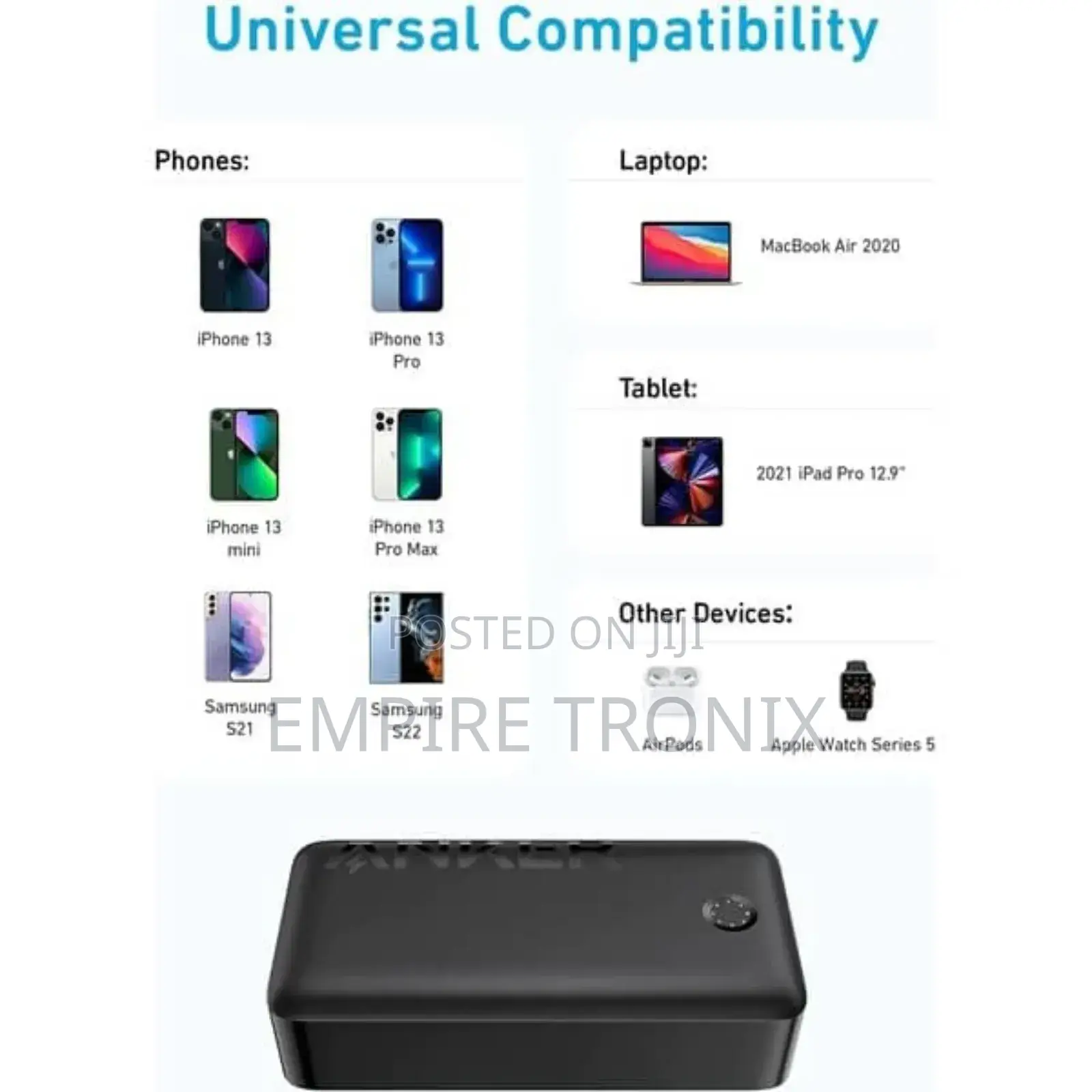 Anker 347 Powercore 40,000mah Power Bank