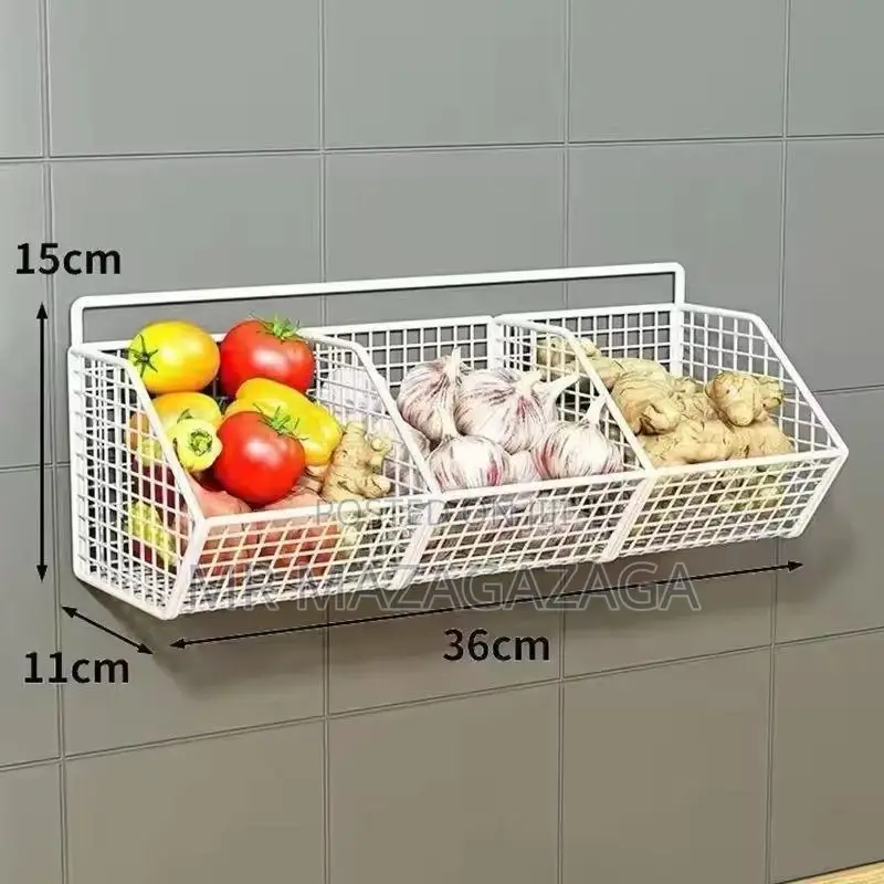 3 Grids Hanging Multipurpose Basket