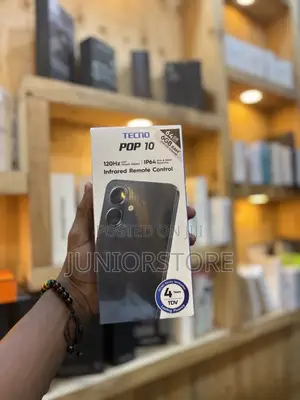 New Tecno Pop 10 64 GB Black
