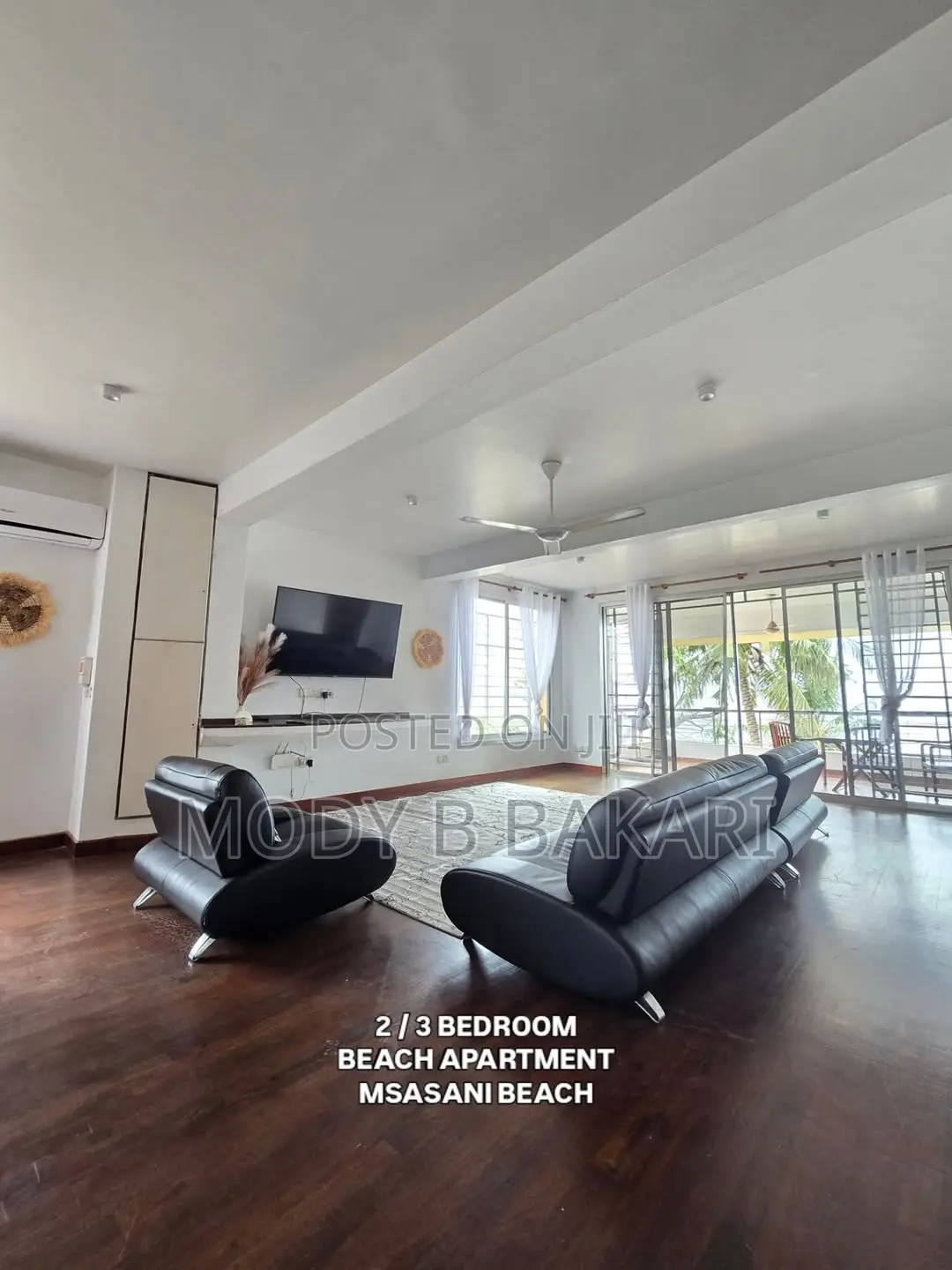 Furnished 3bdrm Apartment in Msasani for rent