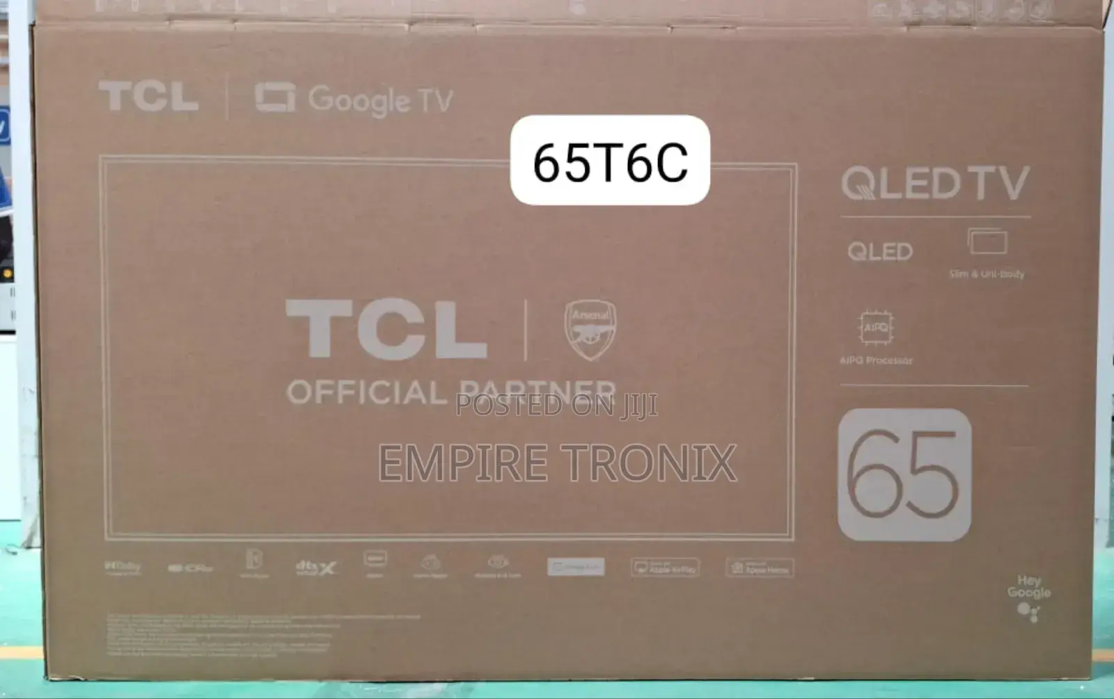 TCL 65t6c 65" Qled Google Tv