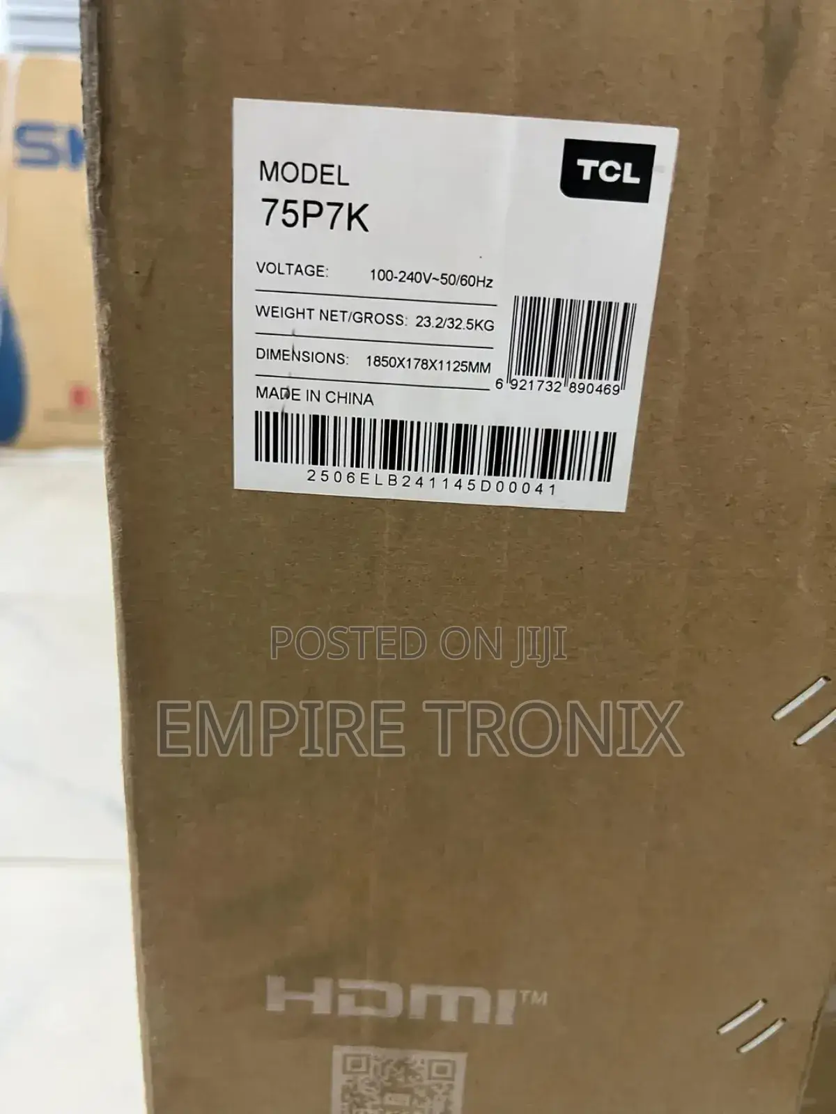 TCL 75" P7k Qled Uhd Google Tv