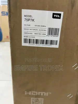 TCL 75" P7k Qled Uhd Google Tv