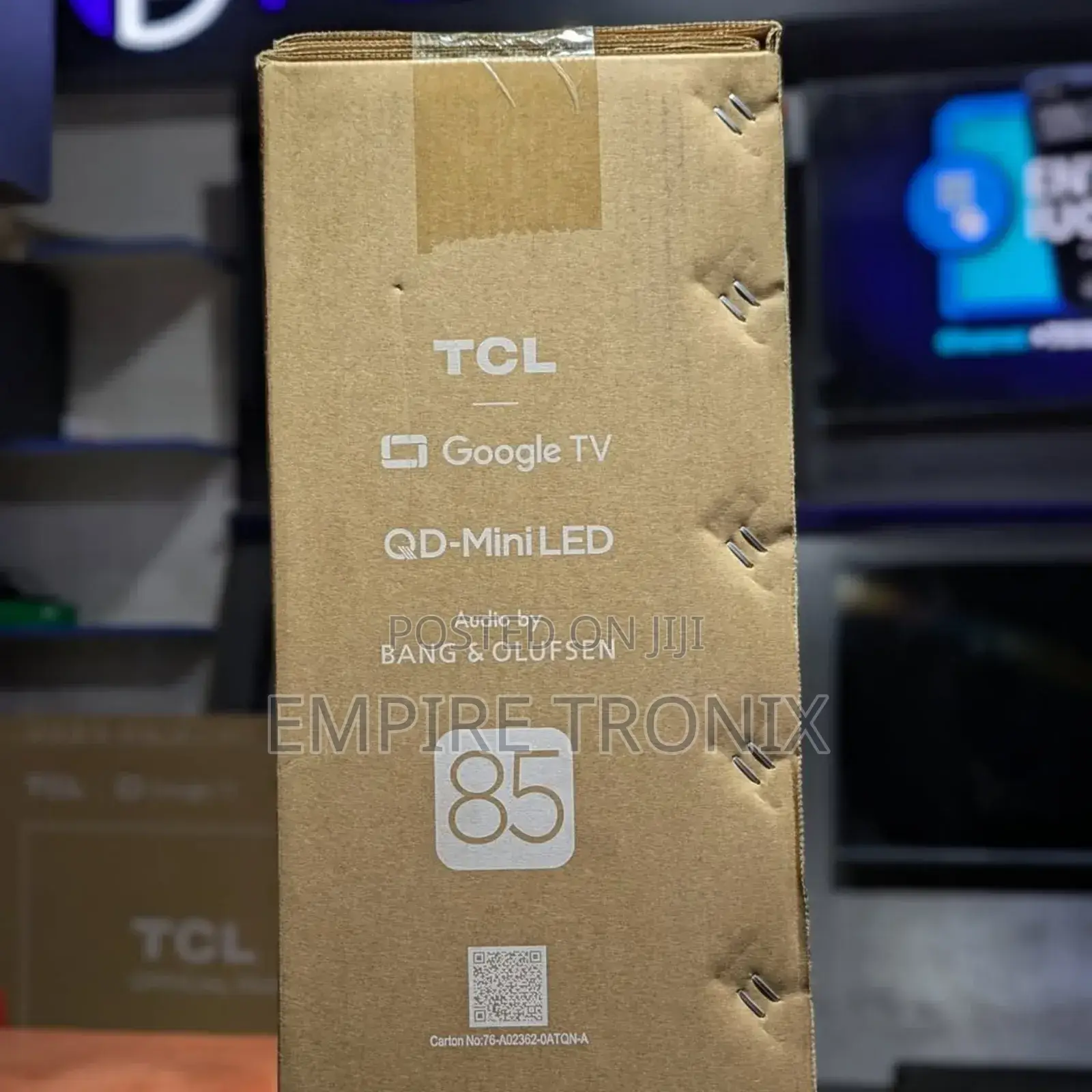 TCL 85" C7k Uhd Qd-Mini Led Google Qled Tv