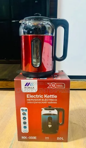 New Arrival Mimax Electric Kettle Mx-033e Durable Quality 2l