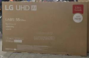 Lg Uhd Ai Smart Tv Model: Ua85 | Size: 55 Inch (139 Cm) | 2025 New