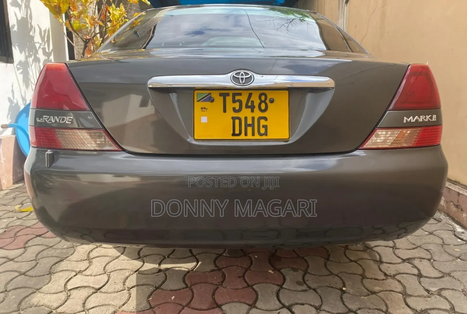 Toyota Mark II 2004 Gray