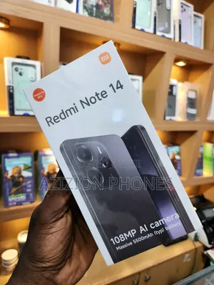 New Xiaomi Redmi Note 14 4G 256 GB Black