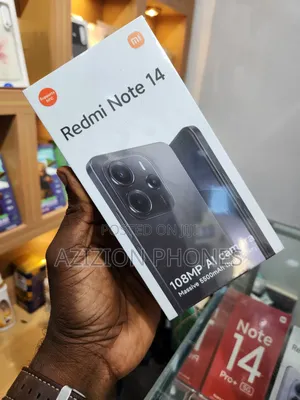 New Xiaomi Redmi Note 14 4G 256 GB Black