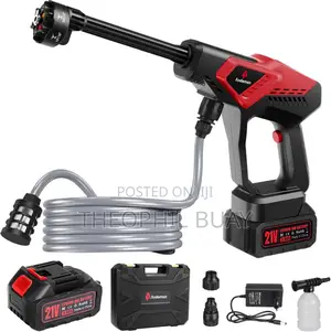Cordless Pressure Washer Heavy Battery 6-in-1 Multipurpose Cleaner