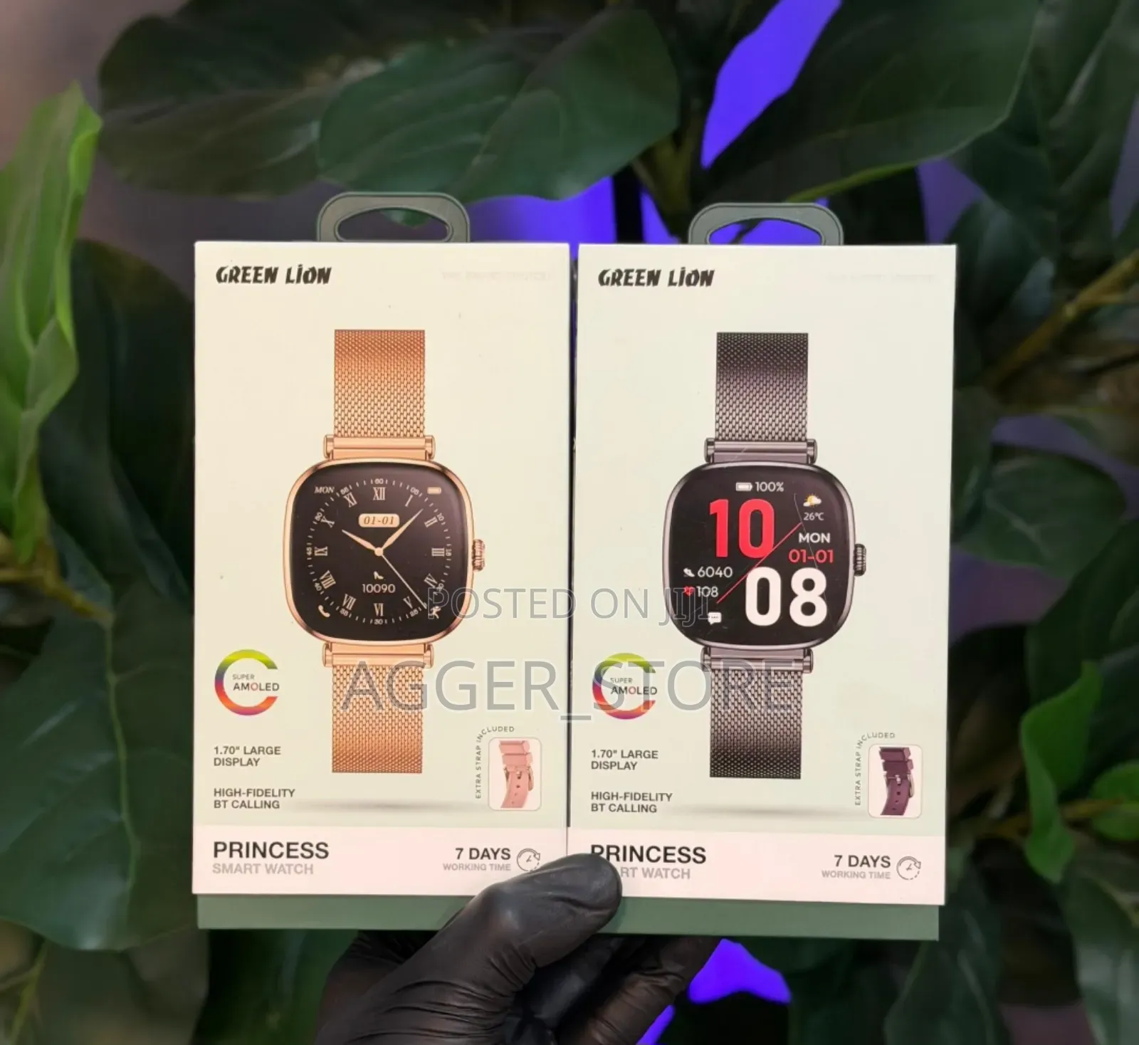 Greenlion Princess Smartwatch Amoled