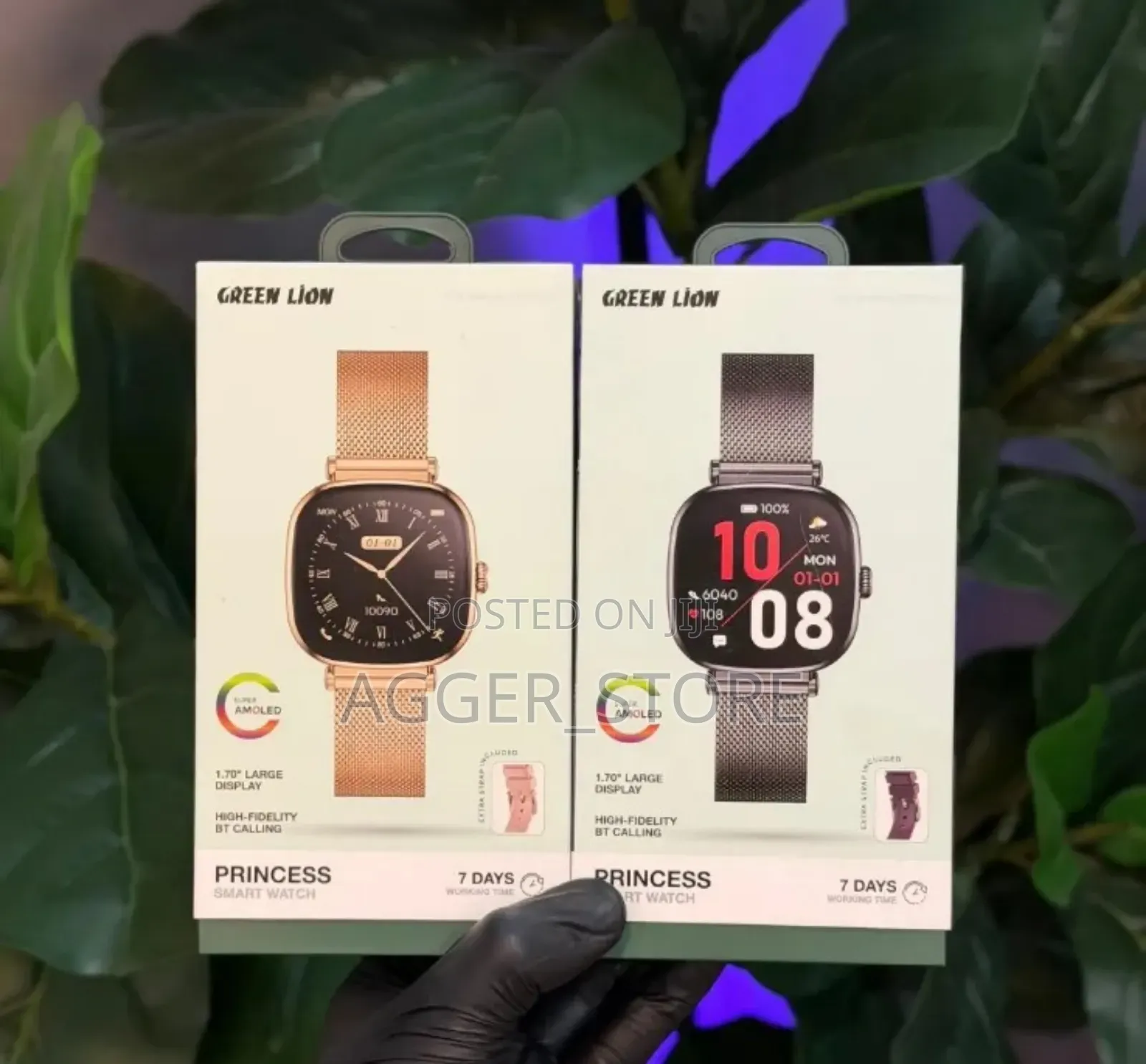 Greenlion Princess Smartwatch Amoled