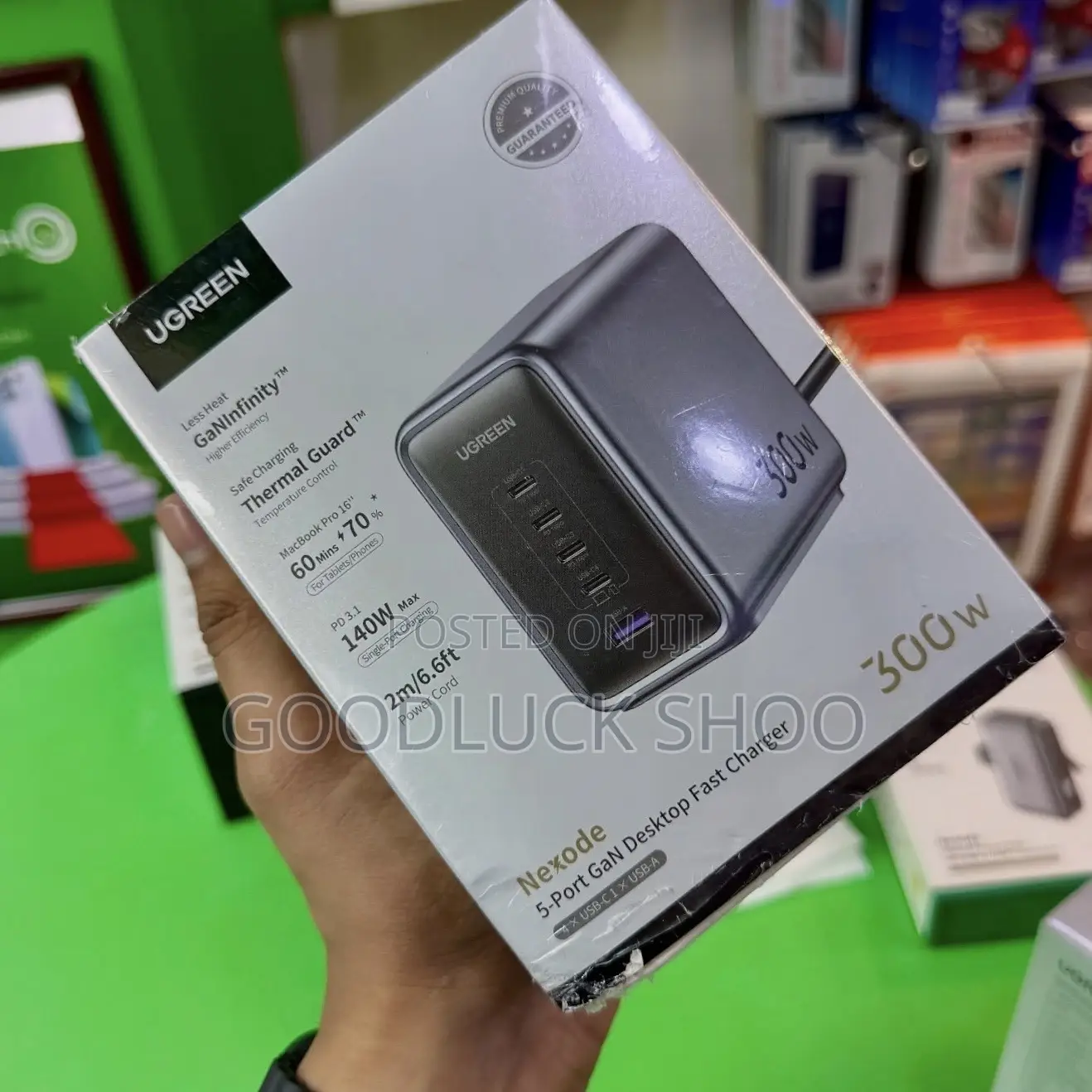 Ugreen Nexode 5-Ports Gan Desktop Past Charger