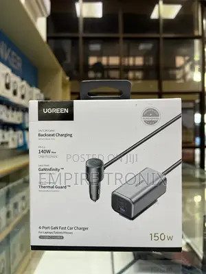 Ugreen 150w Multi-Port Gan Car Charger
