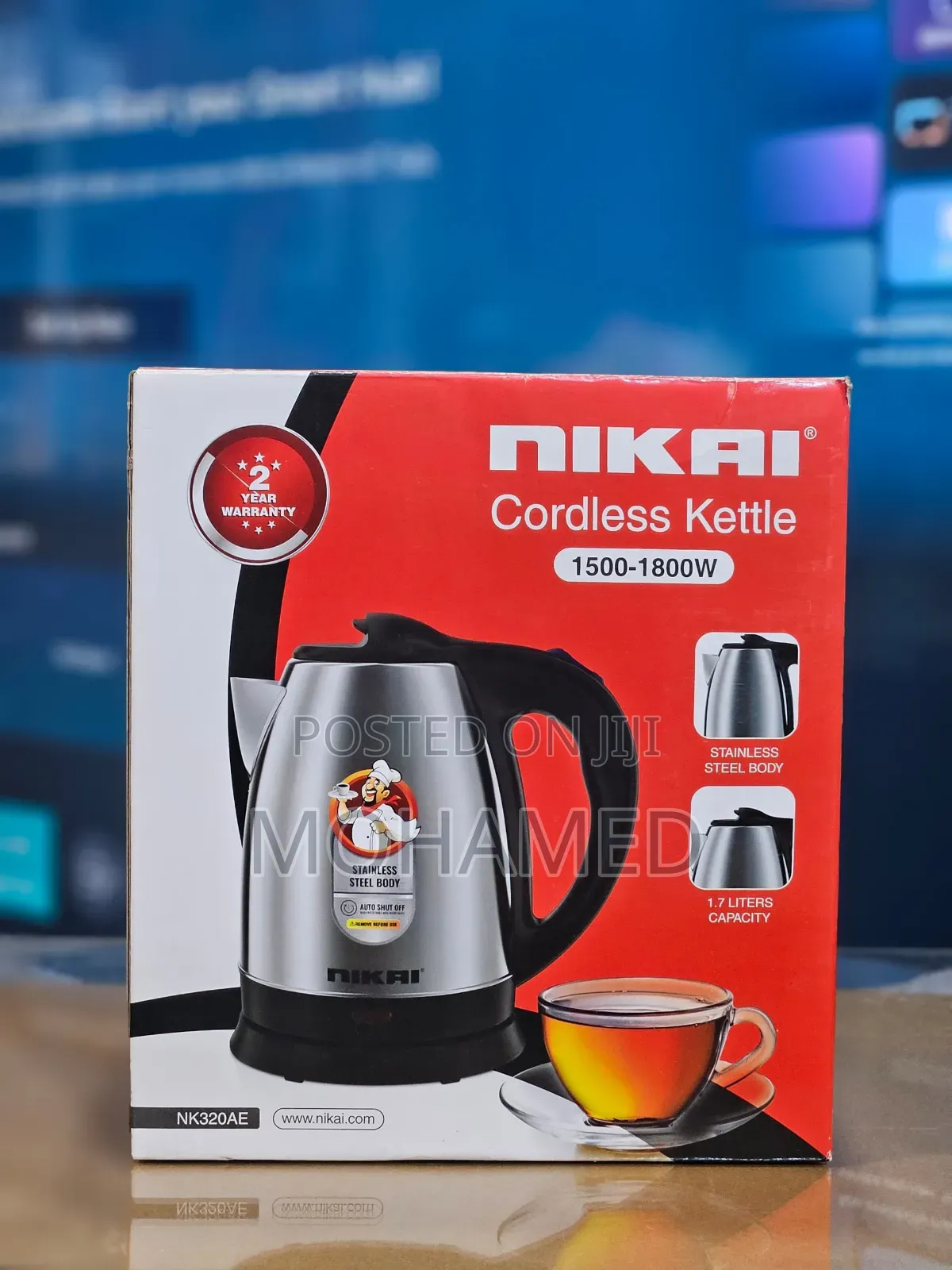 Nikai Kettle 1.7l