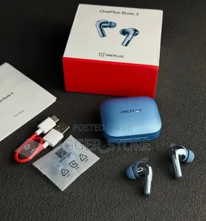Oneplus Buds 3 Original Airpods With Deep Bass,Anc,