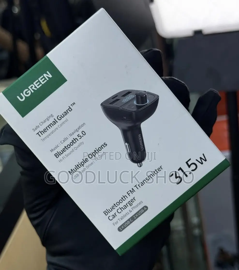 Ugreen Bluetooth Fm Transmitter Car Charger