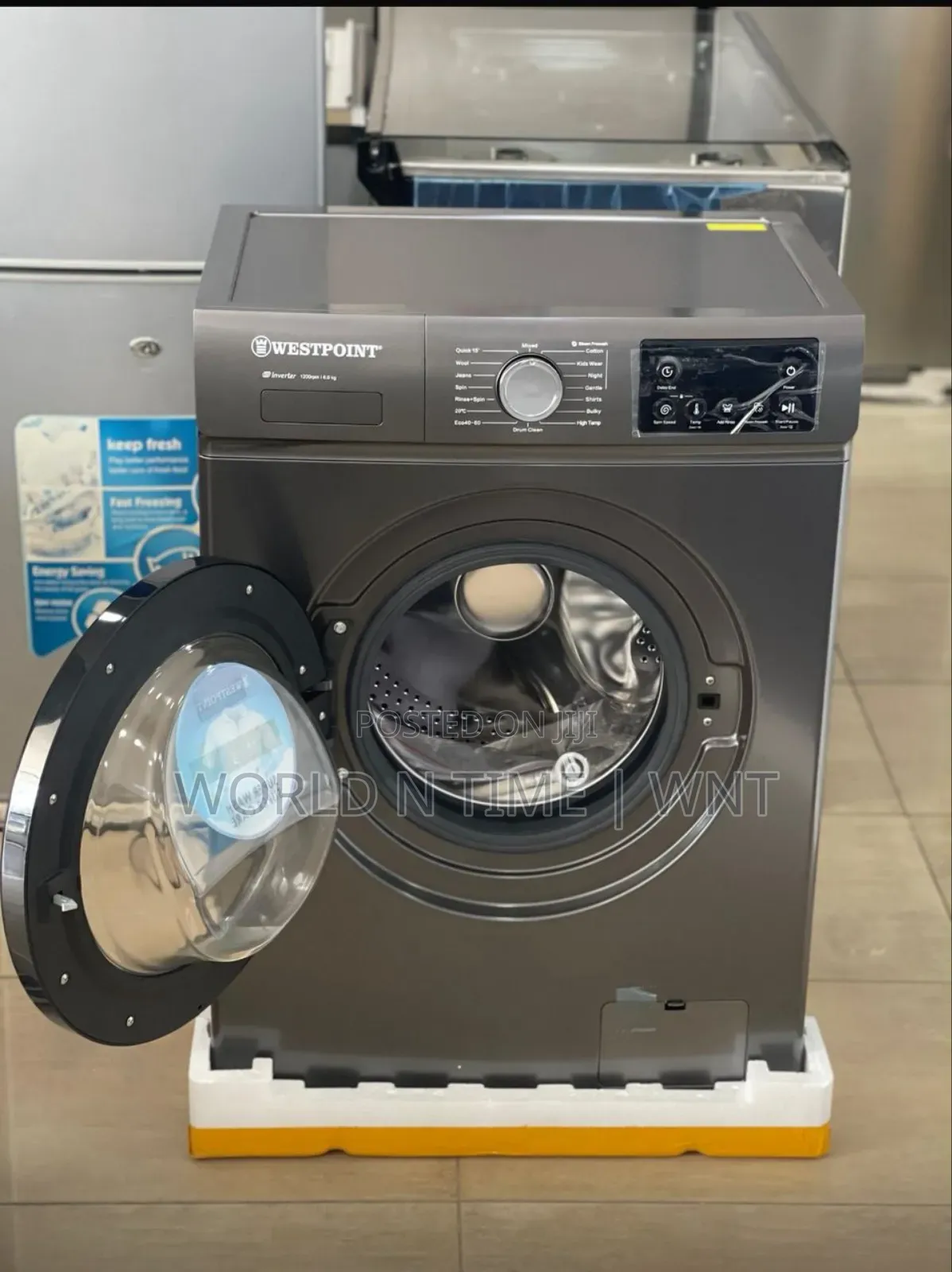 Offer Westpoint Washing Mashine 
WMZ 612a25.S
Frontload 6kg