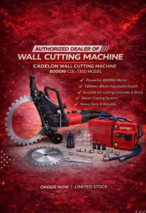 Cadelon Wall Cutting Machine 8000w
