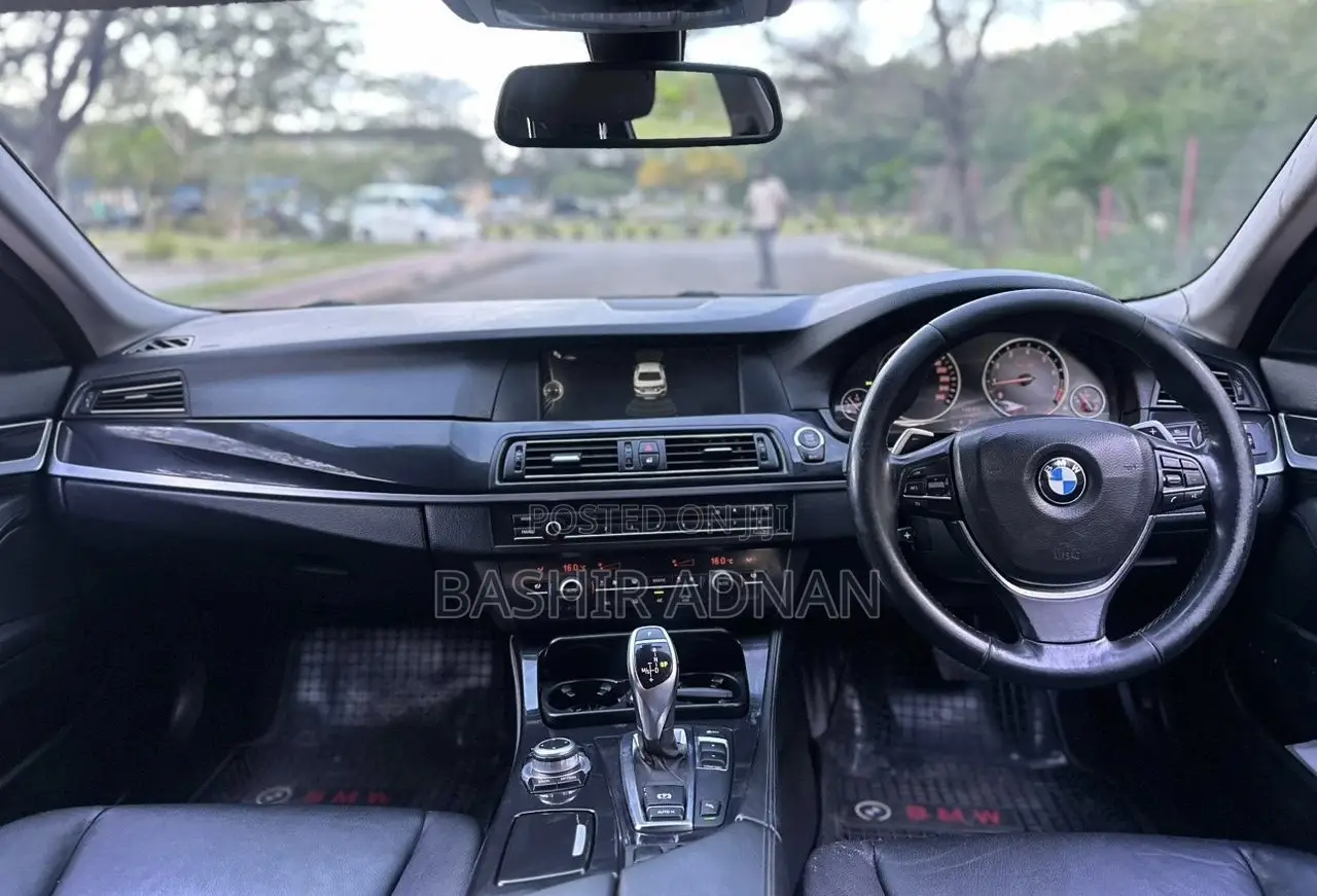 BMW 5 Series 2013 Blue
