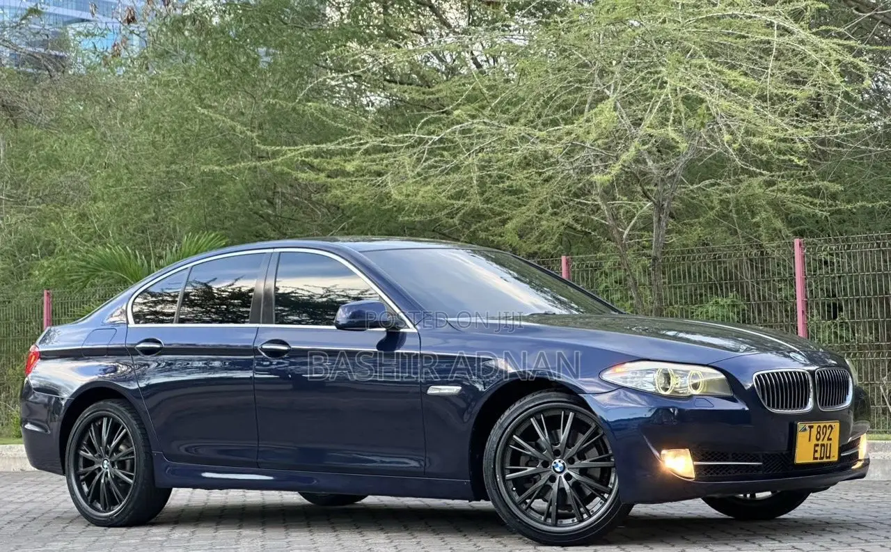 BMW 5 Series 2013 Blue
