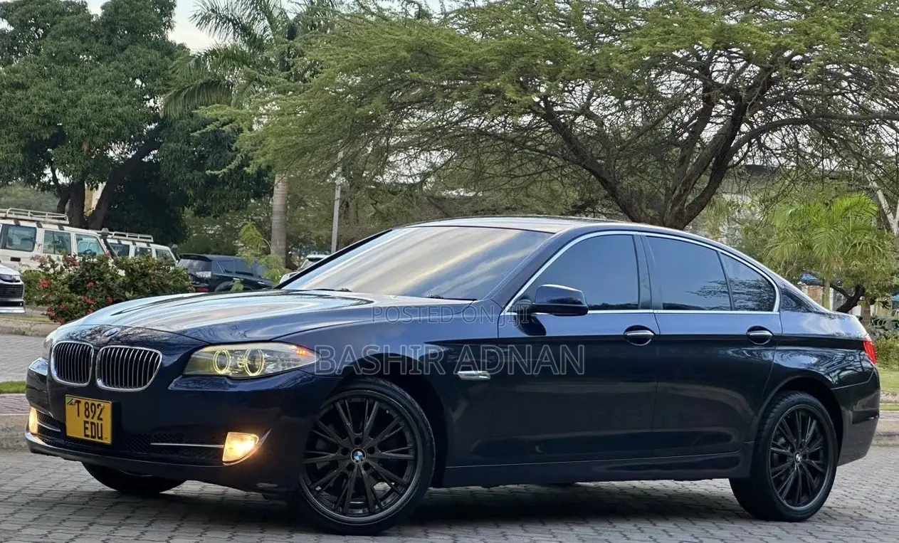 BMW 5 Series 2013 Blue