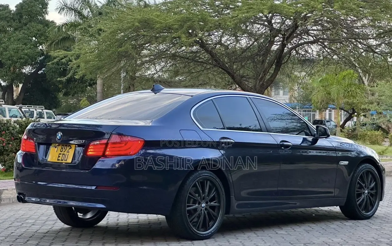 BMW 5 Series 2013 Blue