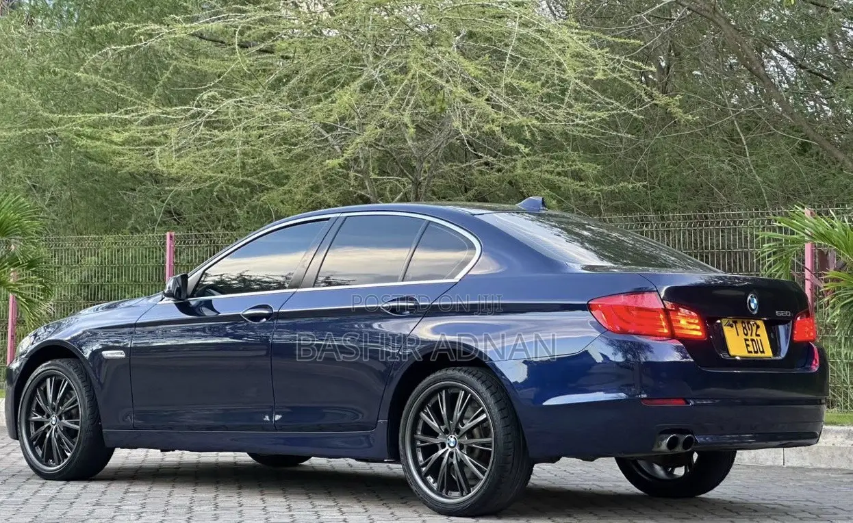 BMW 5 Series 2013 Blue