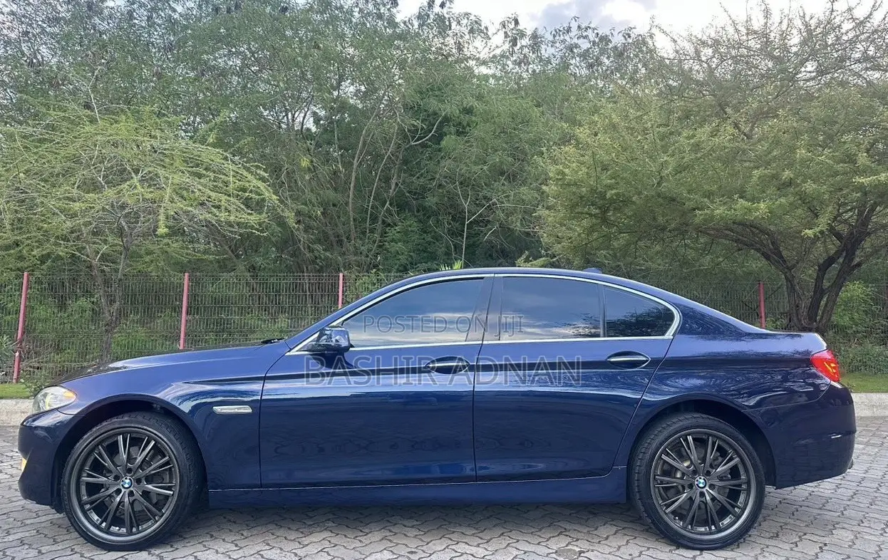BMW 5 Series 2013 Blue