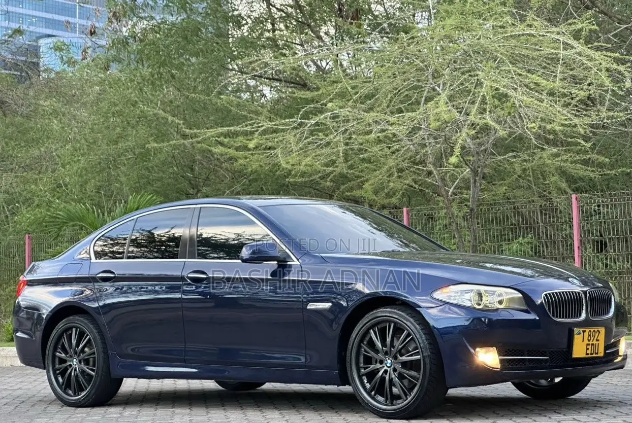 BMW 5 Series 2013 Blue