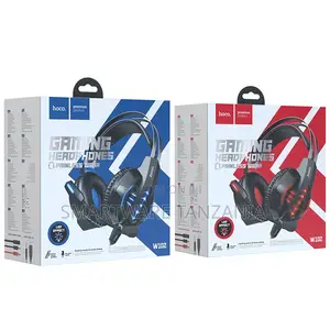 Hoco W102 Gaming Headphones Painless Wear Led Lights Wired Mic