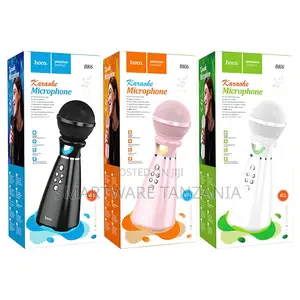 Hoco Bk6 Wireless Karaoke Microphone Bluetooth Speaker Handheld