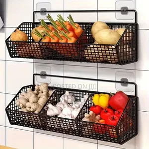 *#3 Grids Hanging Multipurpose Basket