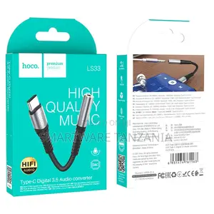 Hoco Ls33 Type-c Digital 3.5 Audio Converter Hi-fi Dac Adapter