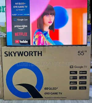 Skyworth 55 Inches Qled+ Google Tv