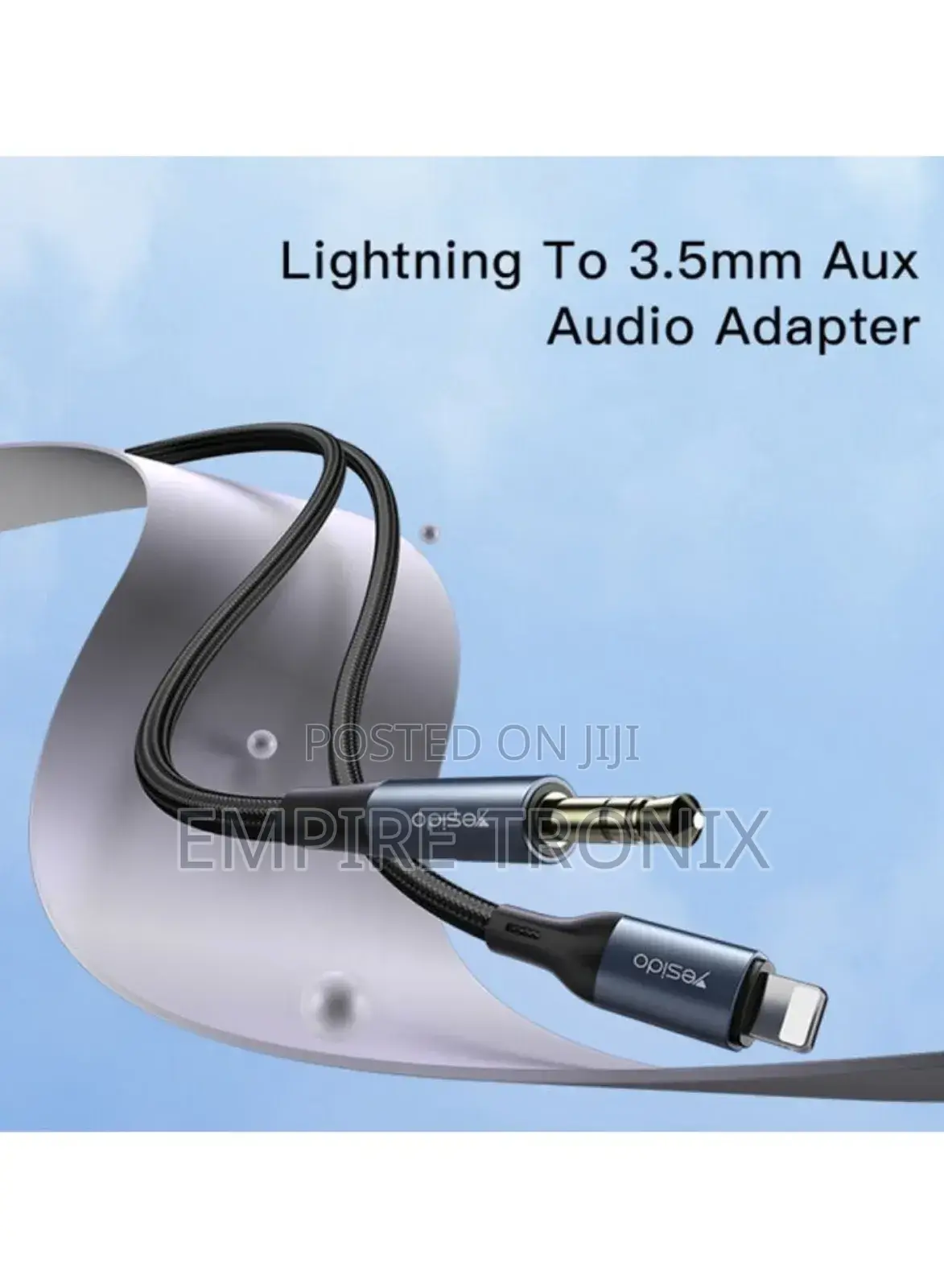 Yesido Yau35 Lightning to 3.5mm Aux Adapter