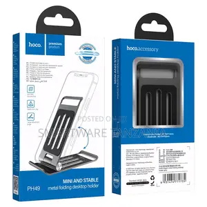 Hoco Ph49 Mini And Stable Metal Folding Desktop Phone Holder